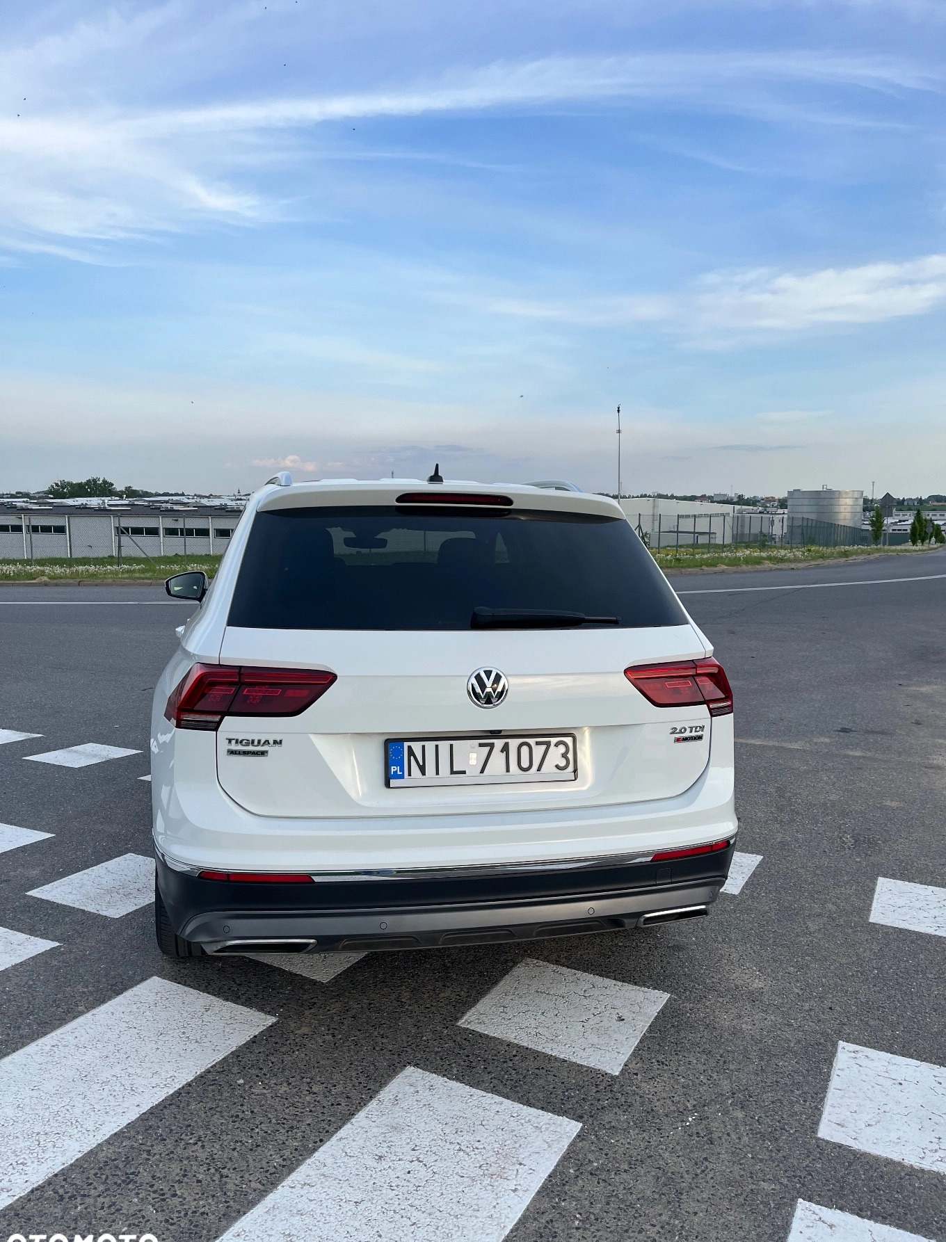 Volkswagen Tiguan cena 106000 przebieg: 204537, rok produkcji 2018 z Iława małe 46